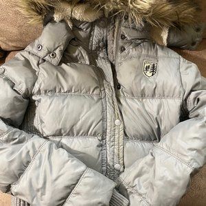 American Eagle Outfitters Duck Down Gray Winter Coat - Lightly Used size Medium